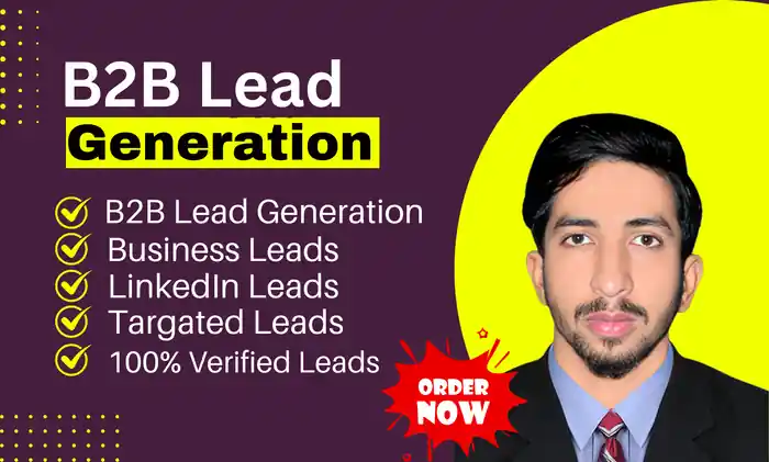 I can do professional b2b lead generation, linkedin leads,email and contact
