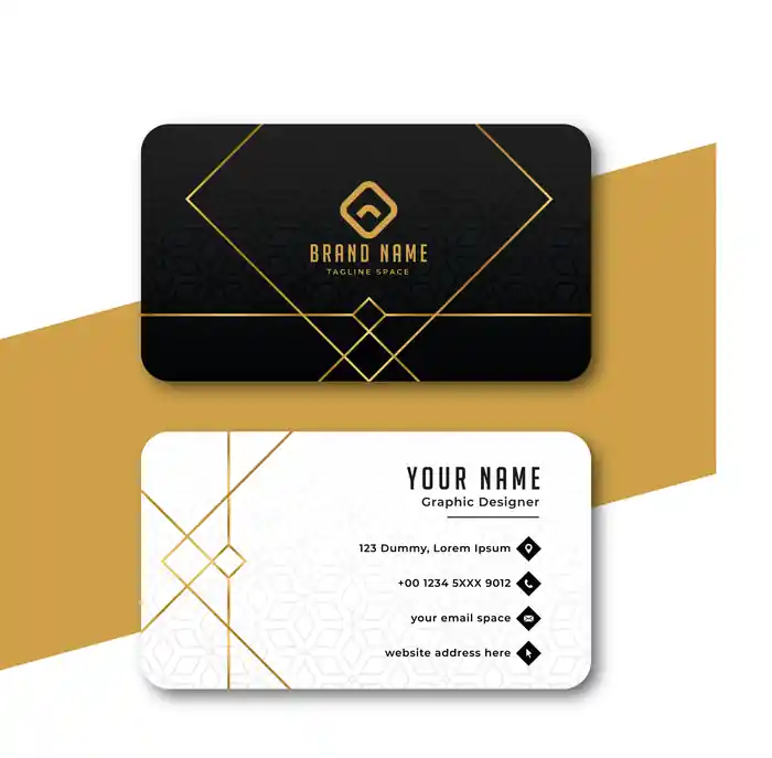 I can do professional and luxury business card design
