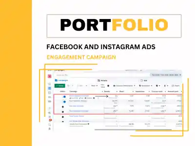 I can do Facebook and Instagram ads, meta ads, ads campaign