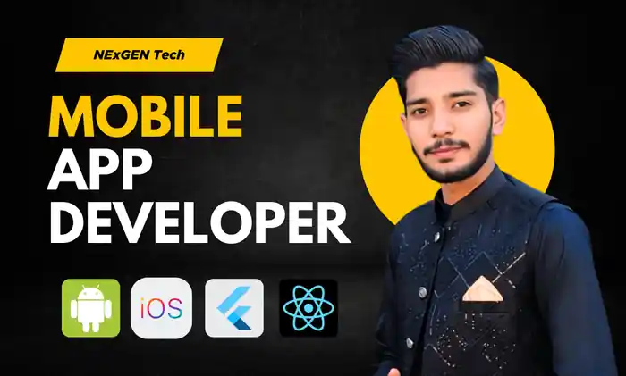 I can mobile app development | flutter | react native