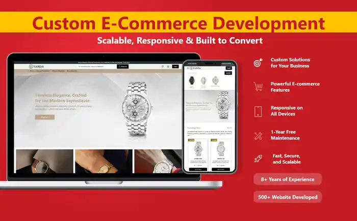 I can I Can Develop Custom, Responsive, and Scalable E-commerce Websites