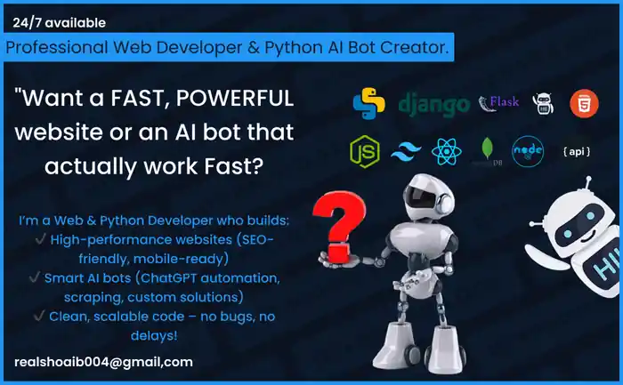 I can Develop Python bots | web scraping, web automation