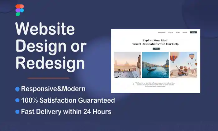 I can do figma design, figma website design, website uiux,