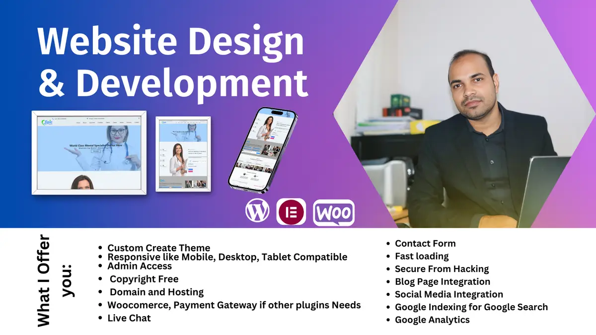 I can Design, redesign, Clone Professional and Modern WordPress website