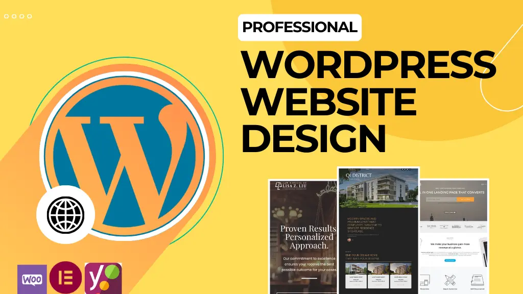 I can Professional WordPress Website Design by an Expert WordPress Developer