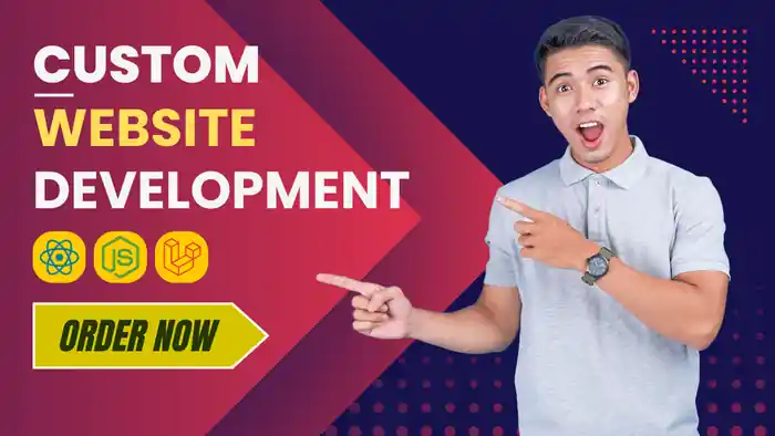 I can website development, business website design, full stack developer