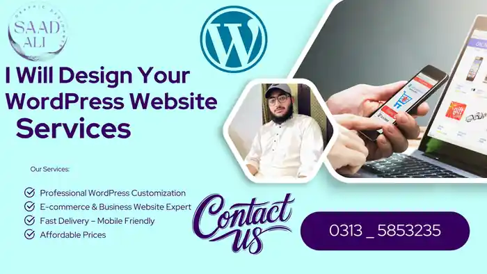 I can design and customize WordPress website with WooCommerce