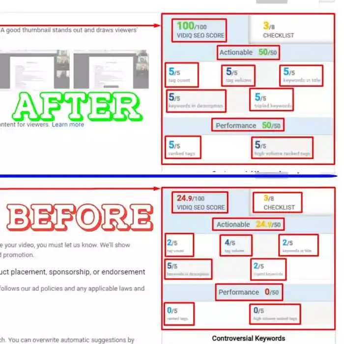 I can do YouTube SEO to rank your videos on top and grow your channel