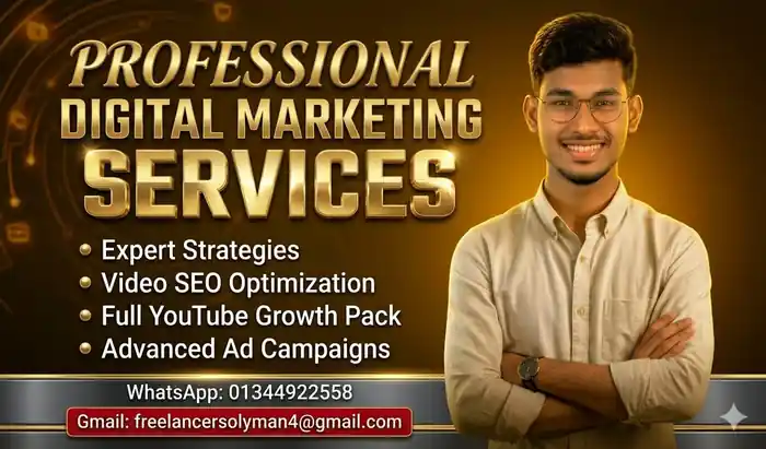 I can "Expert Marketer | SEO, YouTube, Facebook & Ads"