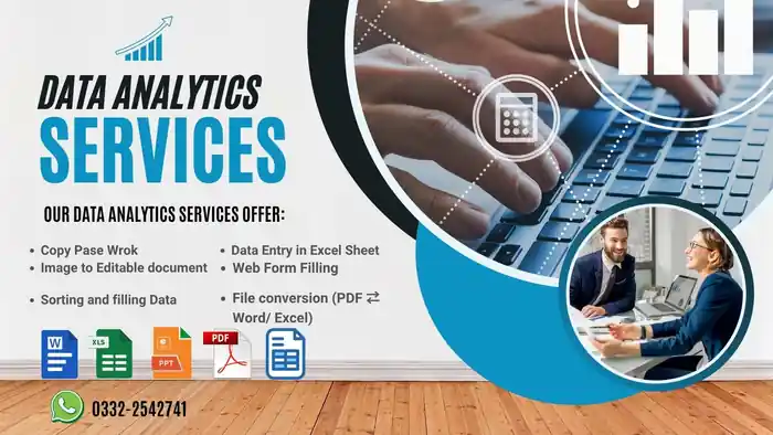 I can provide fast and accurate typing and data entry services