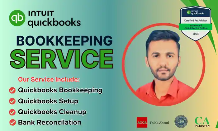 I can do quickbooks bookkeeping, clean up, catch up, setup, reconciliation