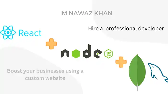 I can Develop You Full stack Web App