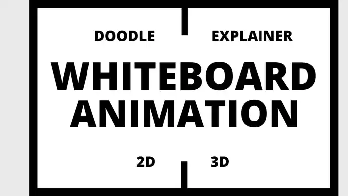 I can do whiteboard animation explainer videos