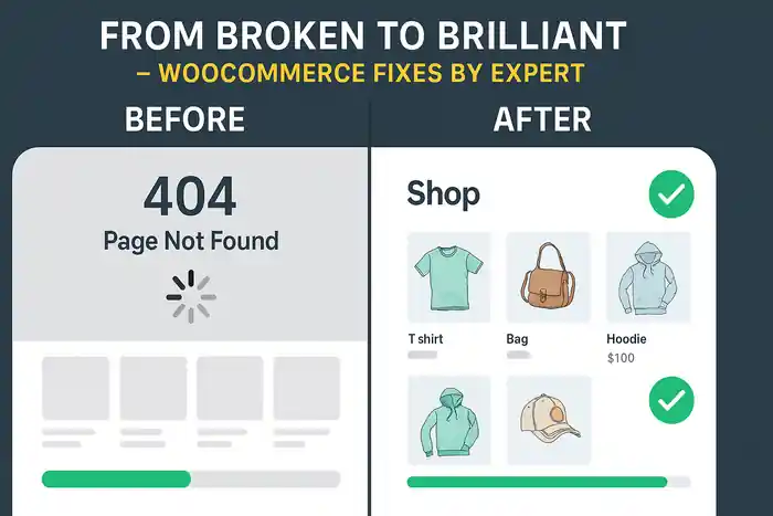 I can Fix WordPress & WooCommerce Errors, Bugs, and Problems Professionally