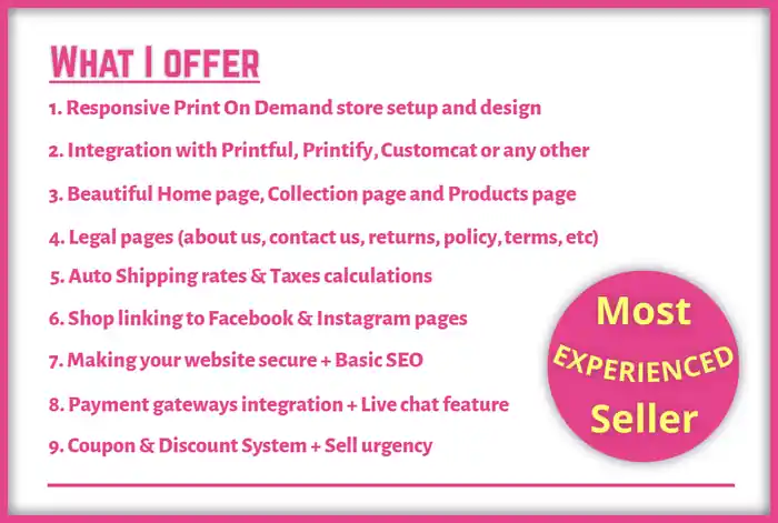 I can develop automated print on demand woocommerce store