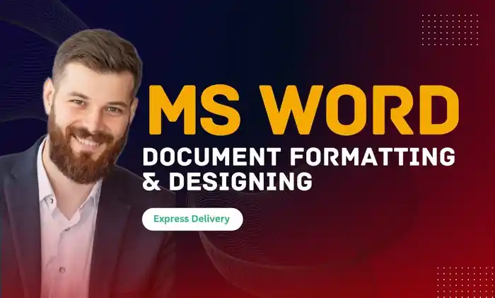 I can do microsoft word document formatting, editing, and design template