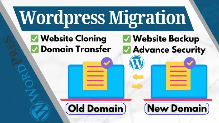 I can migration, move, clone, backup, migrate wordpress website to new host