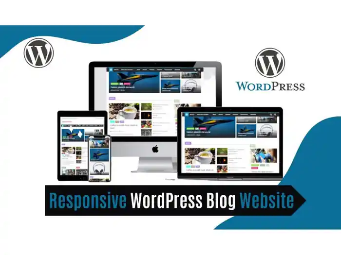 I can design full responsive wordpress blog website