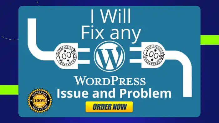I can fix wordpress bugs, fix wordpress website, fix wordpress issues,Errors