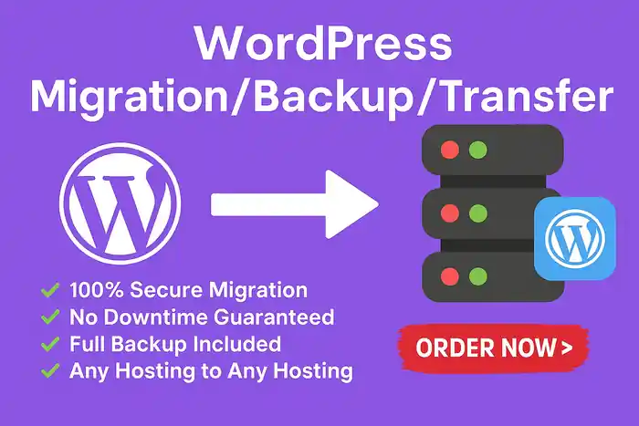 I can migrate, clone, and backup your WordPress site securely and fast