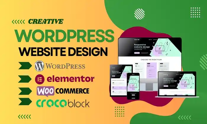 I can wordpress website design and revamp wordpress elementor