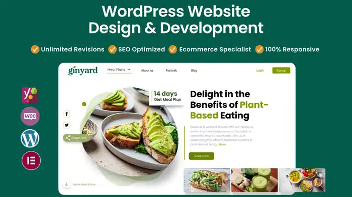 I can build any type of WordPress website | Custom & Full Stack