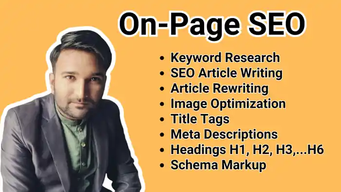I can do On-Page SEO | Content Optimization, Keyword Research, SEO Writing