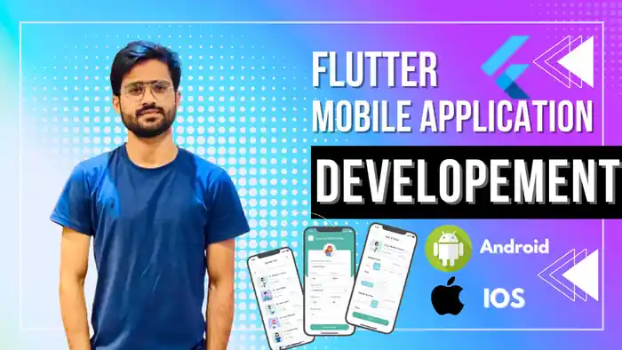 I can do modern flutter app development, ios and android app development