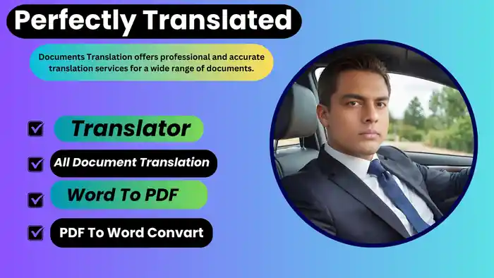 I can Professional Document Translator