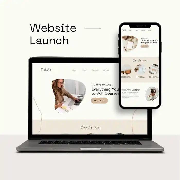 I can custom Website Design & social media marketing Building Brands Online