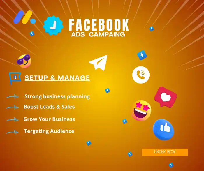 I can  be your expert facebook ads campaign manager