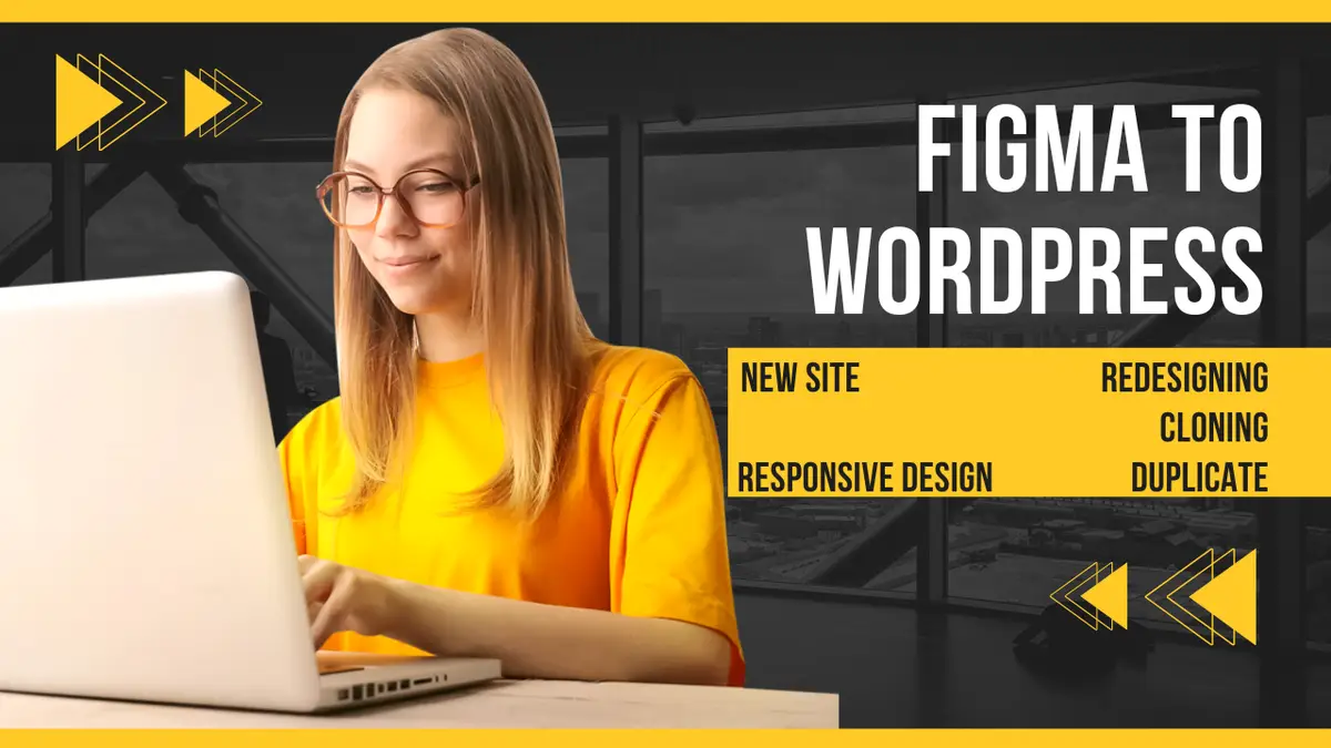 I can build clean and modern website, figma to wordpress elementor