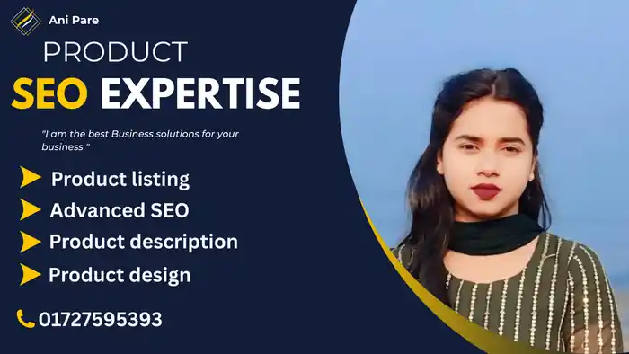 I can SEO product listing, strategic SEO,SEO optimized content