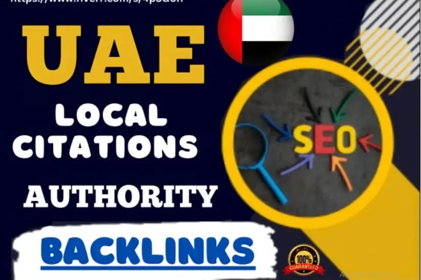 I can do 200 UAE local citations for local SEO backlinks