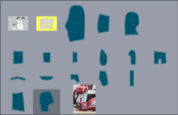 I can make boxing gloves pattern