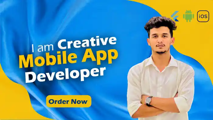 I can develop mobile app, android and IOS app using flutter