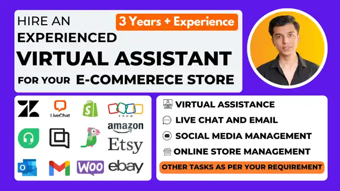 I can be your personal professional virtual assistant for your business