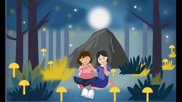 I can make vector image and children's cartoons book page