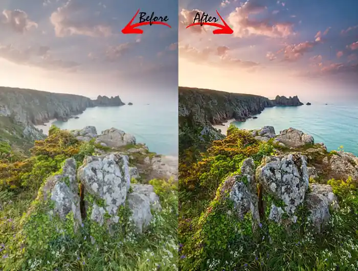 I can edit Nature, Landscape and Travel photos professionally