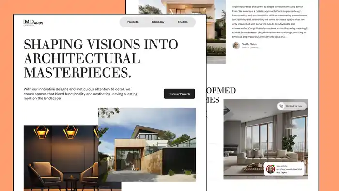 I can do Unique Modern & Responsive Website UIUX Design