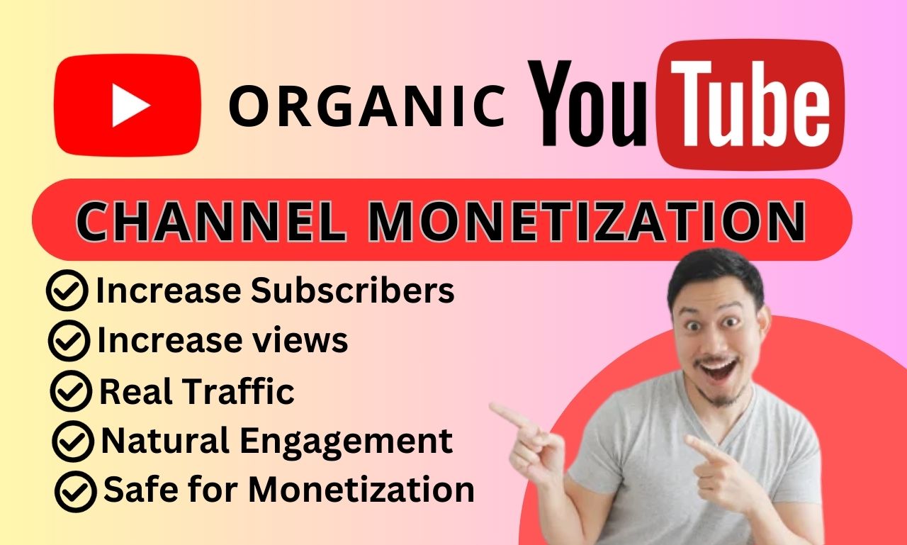 I can create youtube channel or promotion and monetization