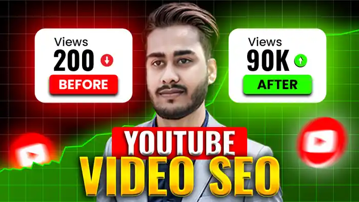 I can be your expert YouTube video SEO manager for organic YouTube ranking