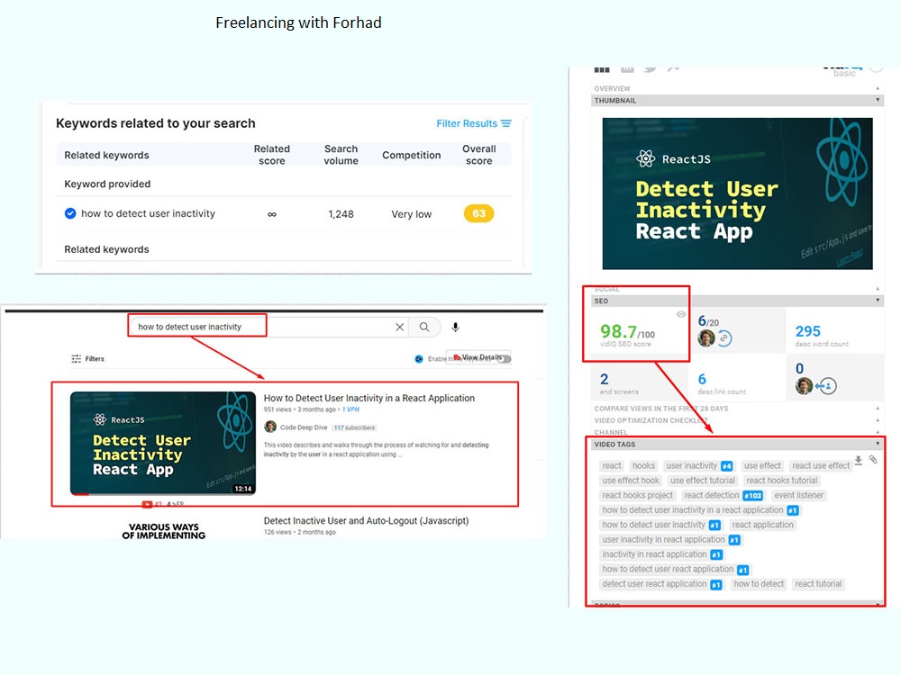 I can do best youtube video SEO expert optimization and channel growth