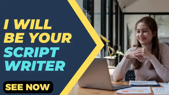 I can Script Writing for your social media videos & creative writing